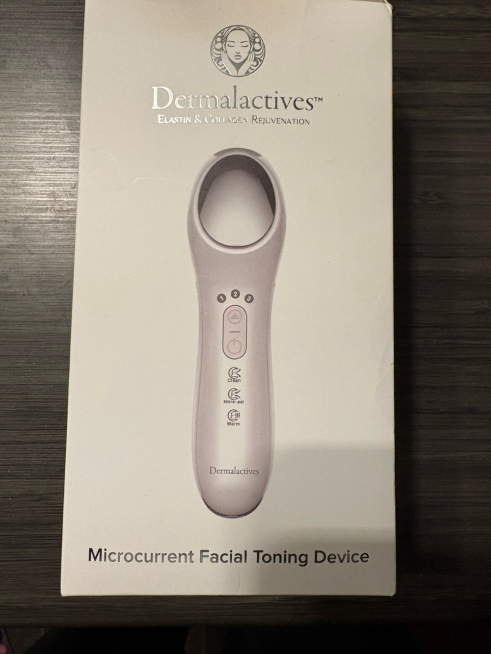 Dermalactives Microcurrent Facial Toning Device – Open Box, Never Used